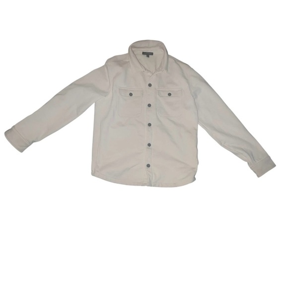 FRENCH TERRY SHIRT JACKET Sz L
Preppy Normcore Long Sleeves Collar - Picture 1 of 5
